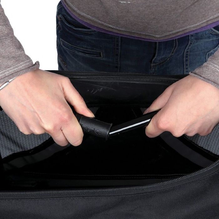 Сумка-переноска Trixie , M: 50 x 50 x 70 см, черный/серый