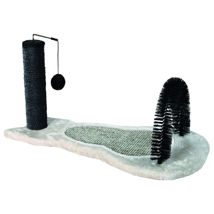 Когтеточка Trixie 70х35х35 см, светло-серый / черный