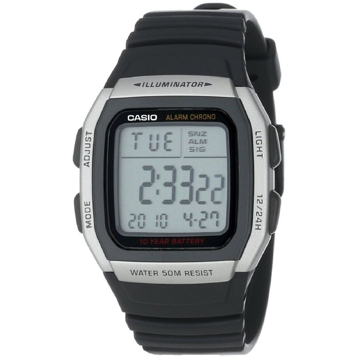 Часы наручные мужские CASIO W-96H-1A