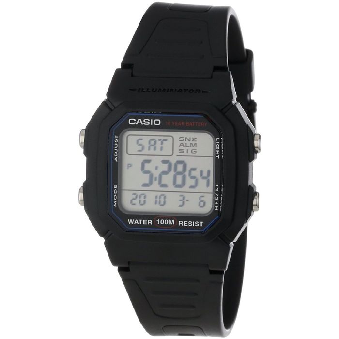 Часы наручные мужские CASIO W-800H-1A