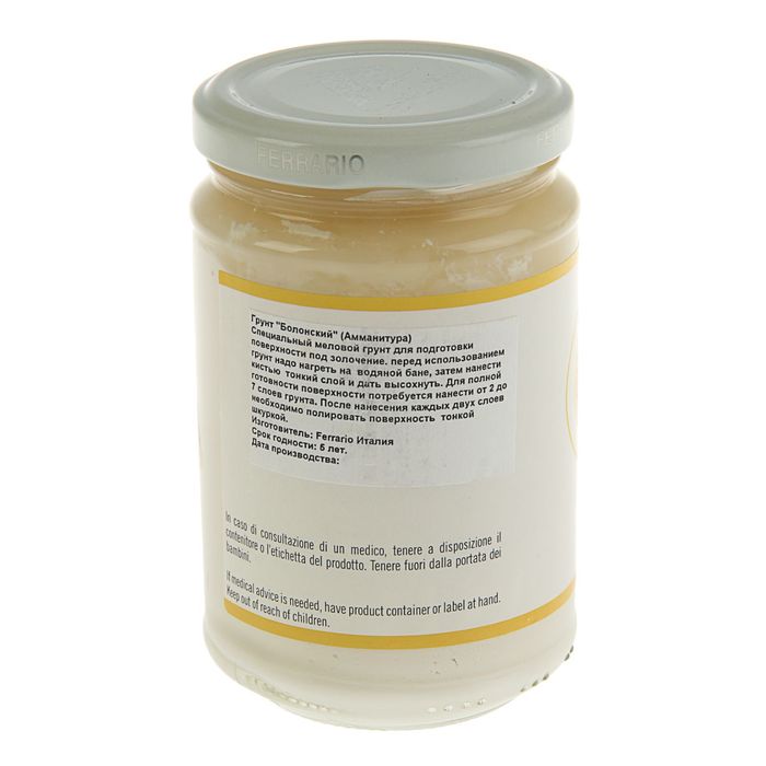 Грунт для золочения меловой Ferrario La Doratura Ammanitura 300 мл банка/стекло CA231100