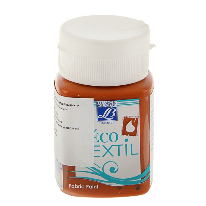 Краска для ткани 50 мл LeFranc&Borgeois DECO TEXTIL 132 Каштан LF211493