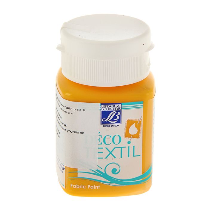 Краска для ткани 50 мл LeFranc&Borgeois DECO TEXTIL 200 Желтый солнечный LF211456