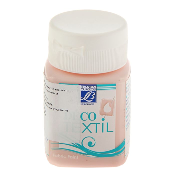 Краска для ткани 50 мл LeFranc&Borgeois DECO TEXTIL 317 Нежный розовый LF211459