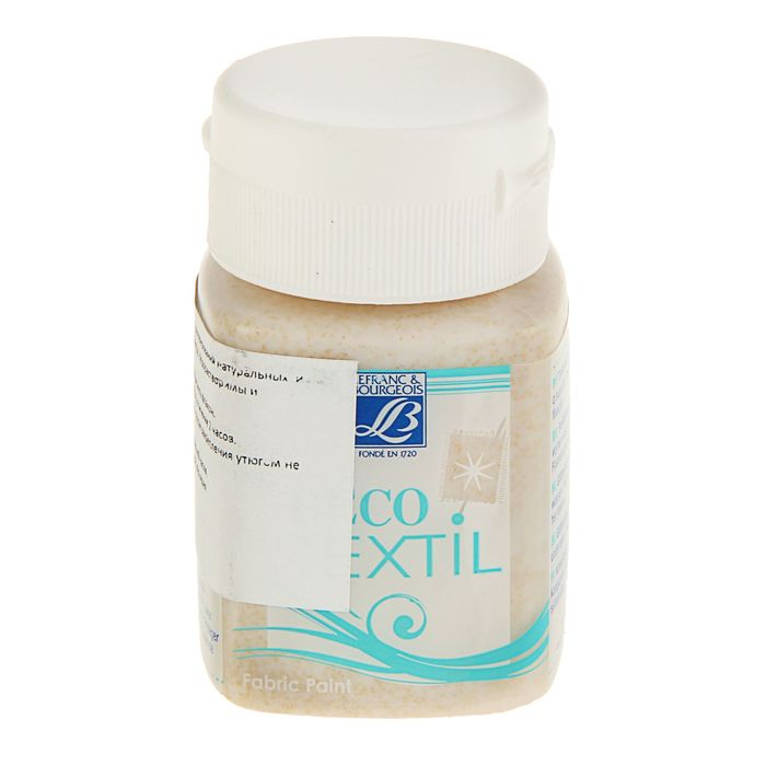 Краска для ткани 50 мл LeFranc&Borgeois DECO TEXTIL 4004 Золото с глиттерами LF211514