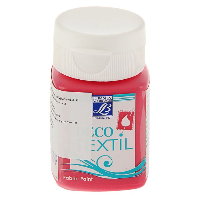 Краска для ткани 50 мл LeFranc&Borgeois DECO TEXTIL 443 Фуксия LF211463