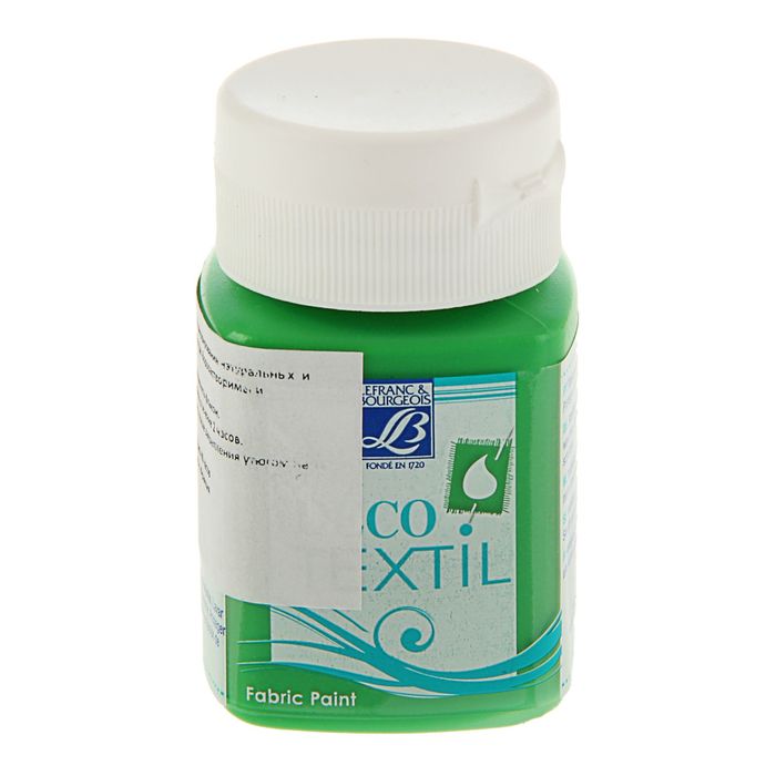 Краска для ткани 50 мл LeFranc&Borgeois DECO TEXTIL 543 Зеленый луг LF211485