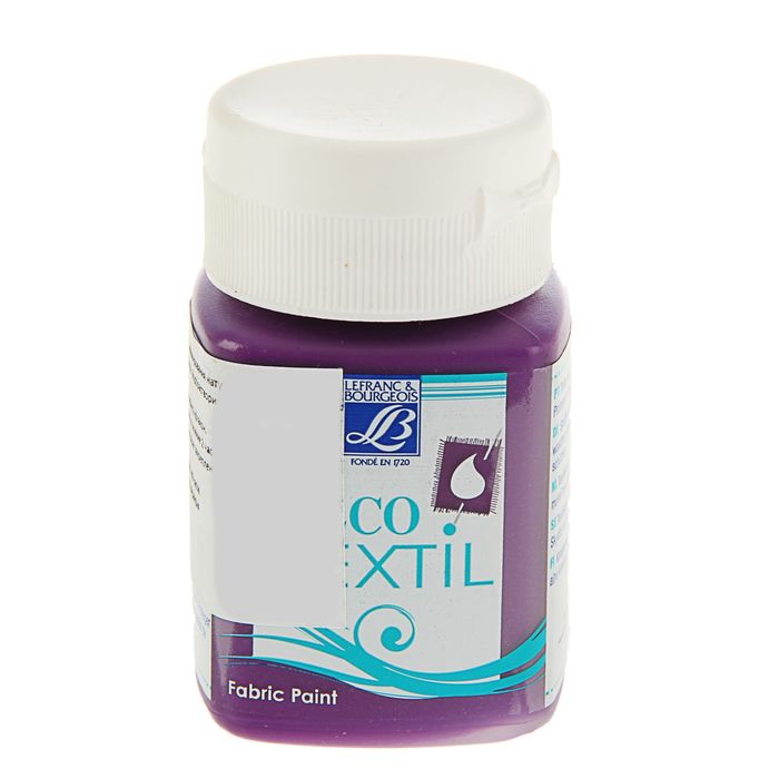Краска для ткани 50 мл LeFranc&Borgeois DECO TEXTIL 643 Черника LF211471