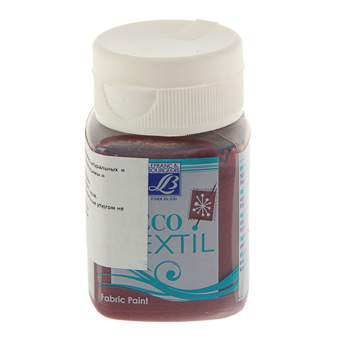 Краска для ткани 50 мл LeFranc&Borgeois DECO TEXTIL 744 Перламутровый античный розовый LF211508