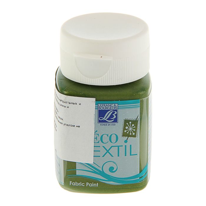 Краска для ткани 50 мл LeFranc&Borgeois DECO TEXTIL 748 Перламутровый зеленая бронза LF211512