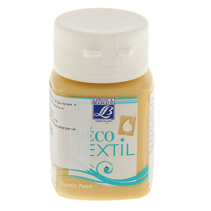 Краска для ткани 50 мл LeFranc&Borgeois DECO TEXTIL 875 Морская губка LF211491