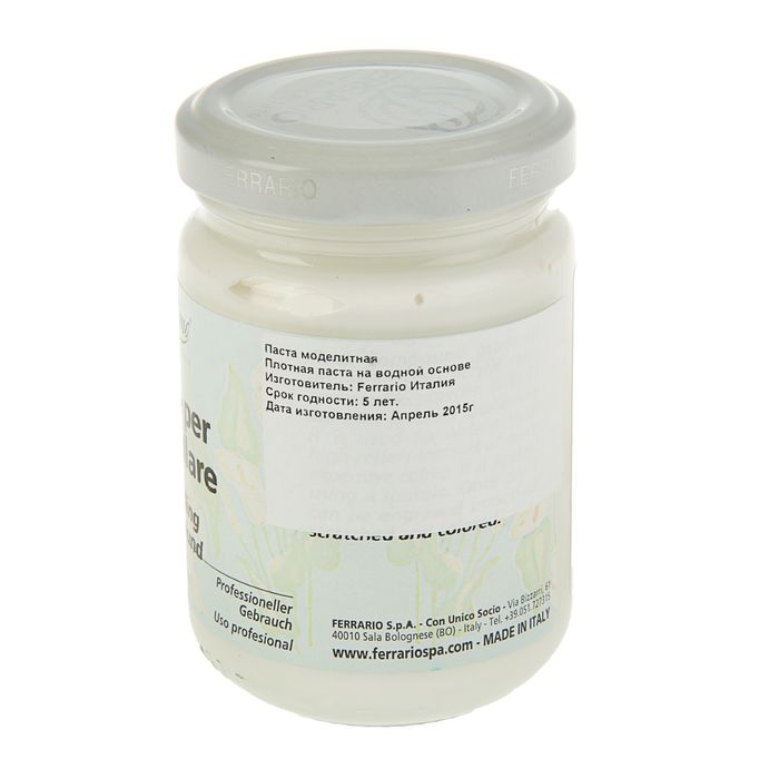 Паста текстурная белая тонкая 150 мл Ferrario Esprimo моделирующая CM152700