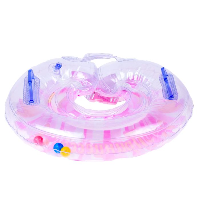 Круг на шею «Принцесса», двухкамерный, с погремушками, от 1 мес.