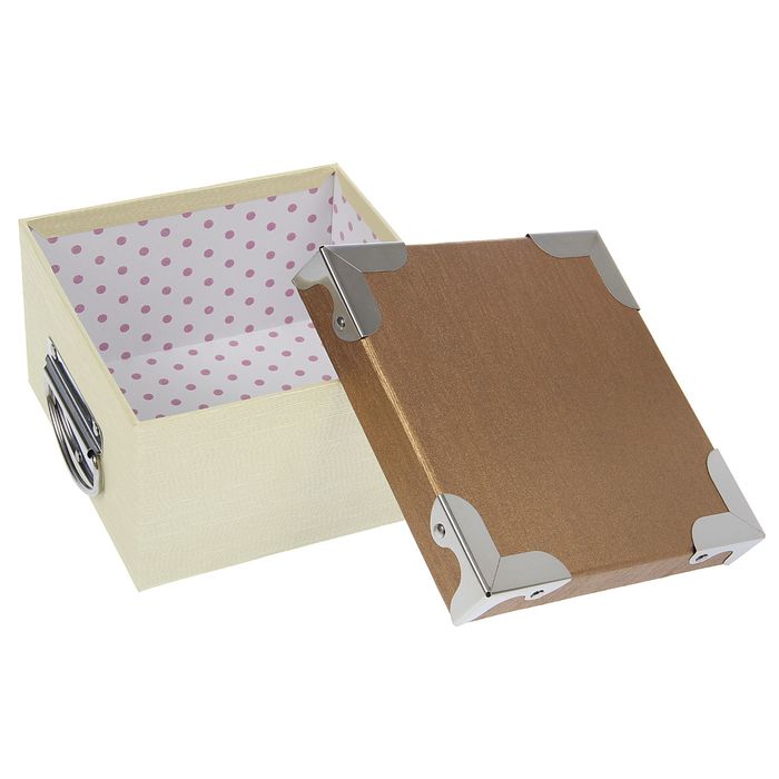 Набор коробок 3в1, 25 х 25 х 12,5 - 17 х 17 х 10 см