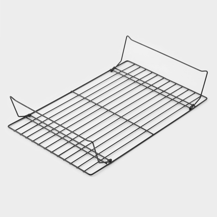 Решётка для остывания выпечки 3-х ярусная, 40,5×25 см, цвет чёрный