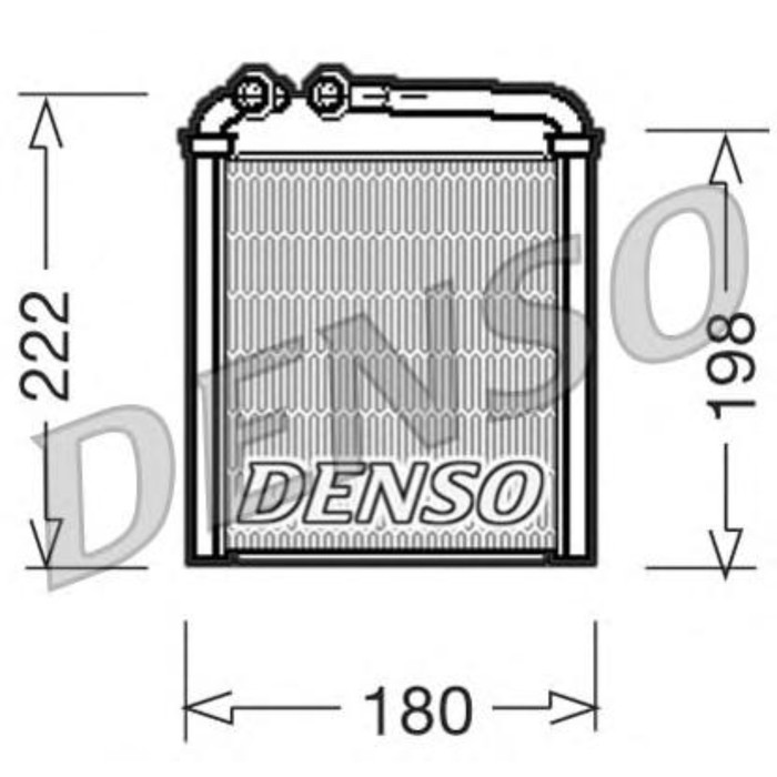 Радиатор отопителя Denso DRR32005