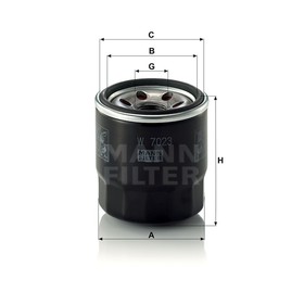 

Фильтр масляный MANN-FILTER W7023