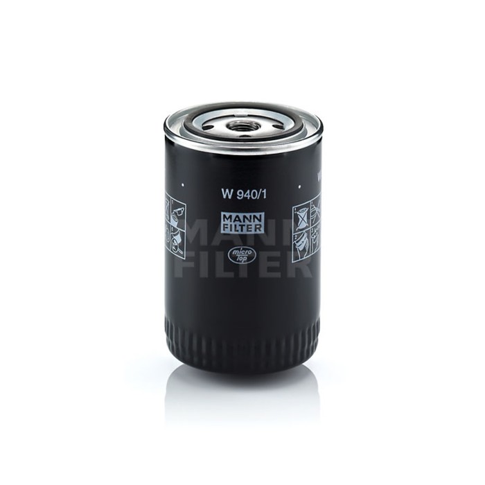 Фильтр масляный MANN-FILTER W940/1
