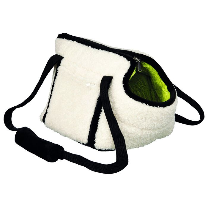 Переноска Shaun the sheep, 26 x 26 x 40 см, кремовый/зеленый