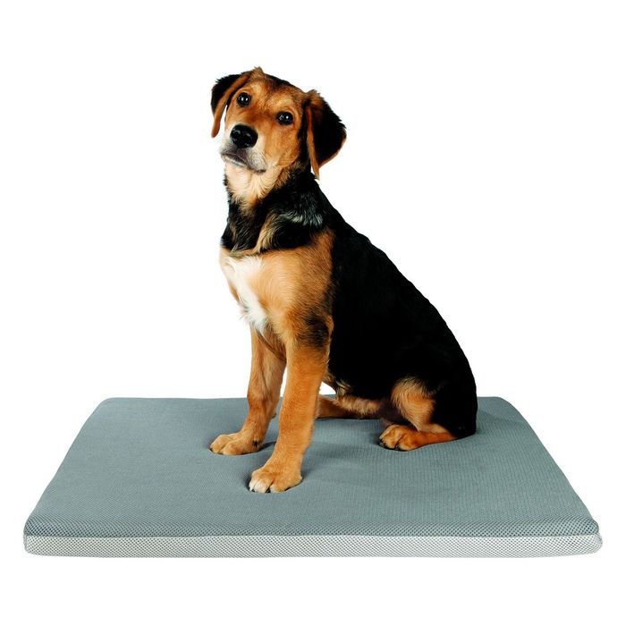 Подстилка Aiko, 100 x 70 см, серый/светло-серый