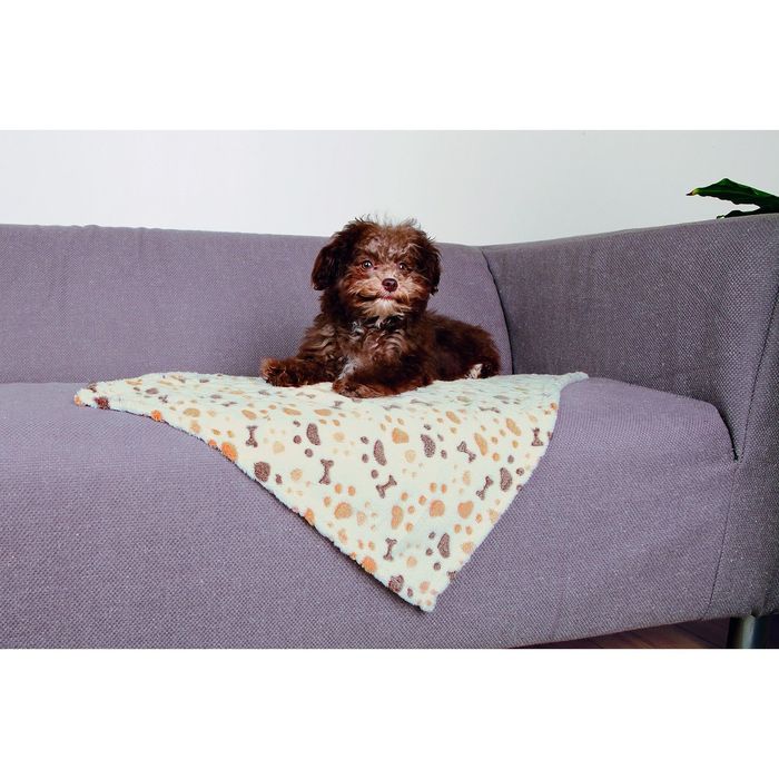 Подстилка Lingo, 75 x 50 см, белый/бежевый