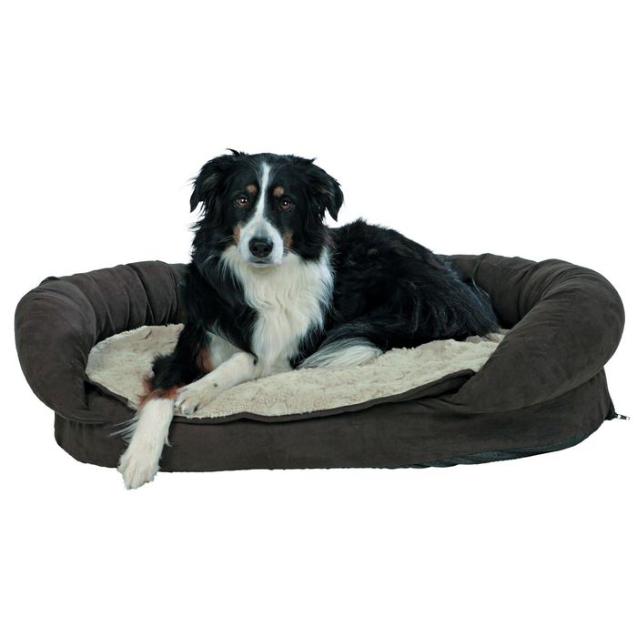 Лежак Fabiano, 120 х 75 см, коричневый / бежевый