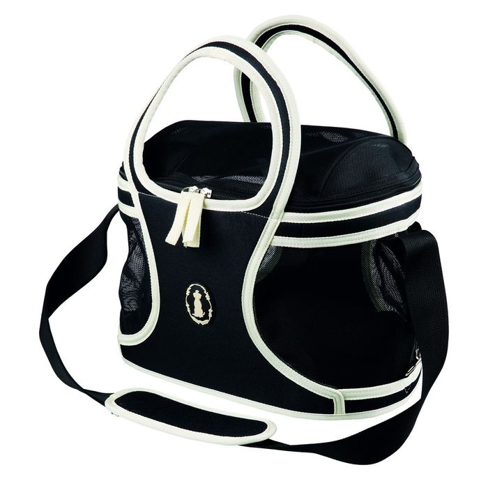 Сумка - переноска King of Dogs, 20 x 22 x 34 см, черный