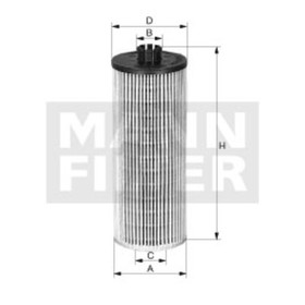 

Фильтр масляный MANN-FILTER HU12140X