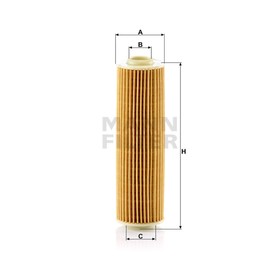 

Фильтр масляный MANN-FILTER HU514y