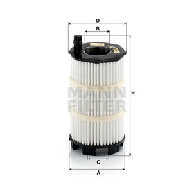 

Фильтр масляный MANN-FILTER HU7005x