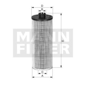 

Фильтр масляный MANN-FILTER HU712/6x