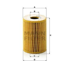 

Фильтр масляный MANN-FILTER HU825X