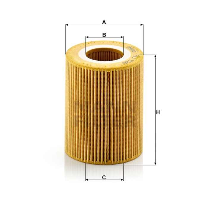 Фильтр масляный MANN-FILTER HU826x