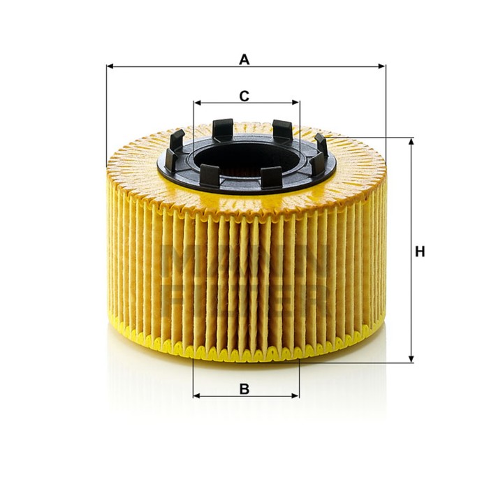 Фильтр масляный MANN-FILTER HU920x