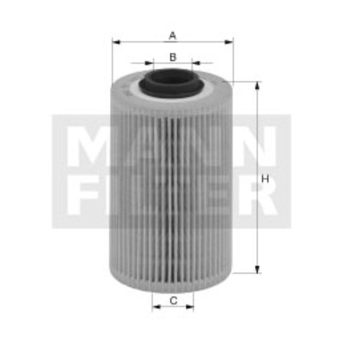 Фильтр масляный MANN-FILTER HU930/3X