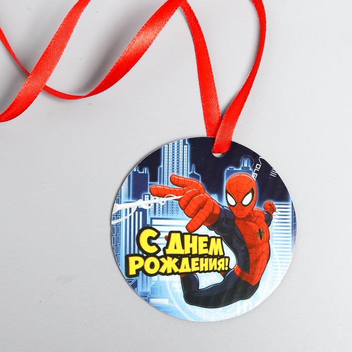 Цифра для украшения праздника "5", Человек-паук