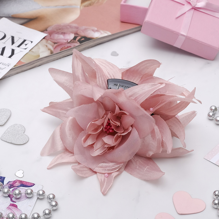 Краб для волос "Цветочный рай" остролистник, микс