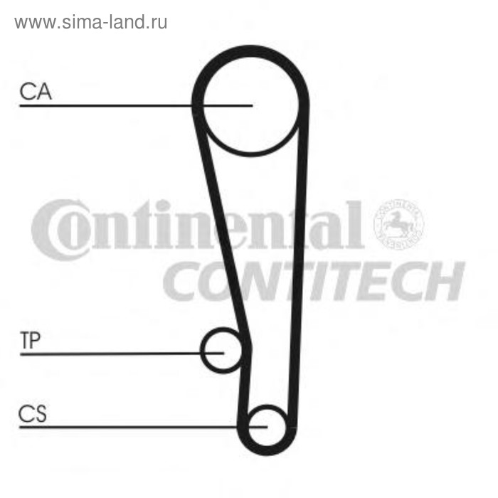 фото Ремень грм contitech ct1013