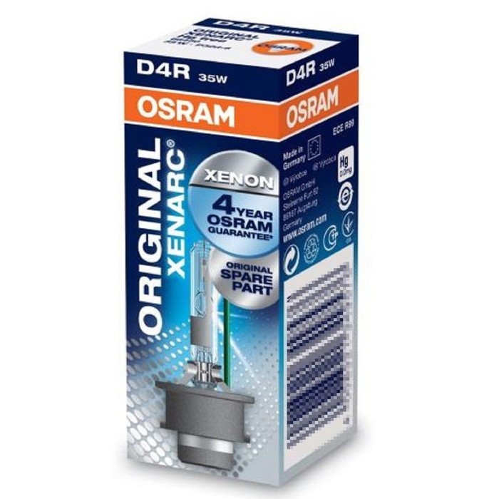 Ксеноновая лампа OSRAM, XENON, D4R, 4150K, 66450