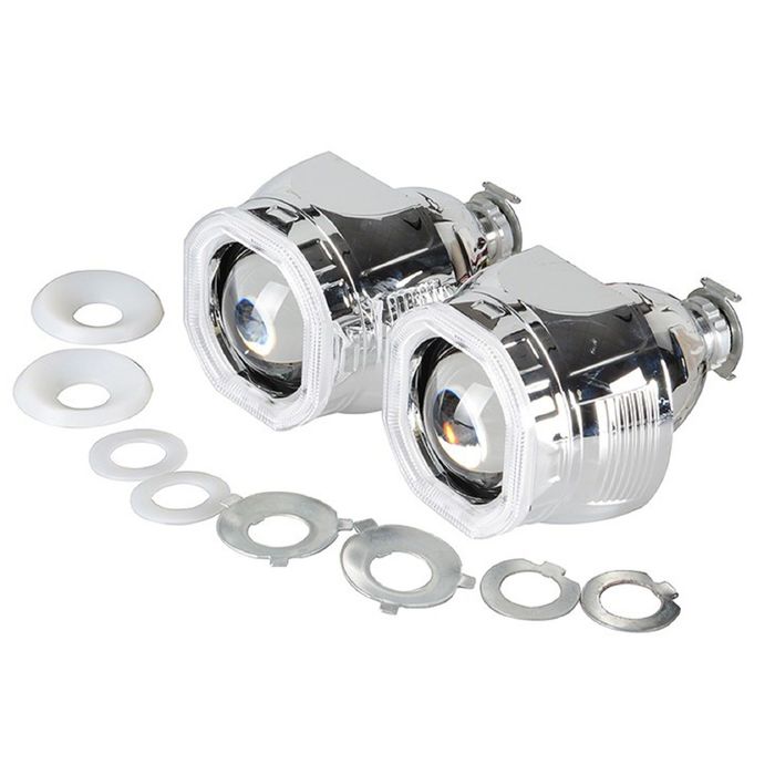 Биксеноновая линза Interpower, L254, с ангельскими глазками