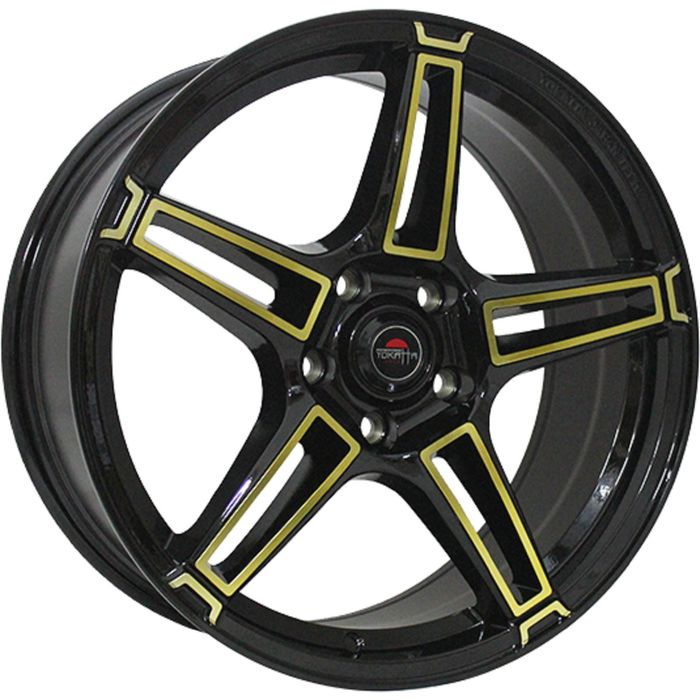 Диск Yokatta MODEL-35 7x17 5x108 ЕТ55 d63,3 BK+Y