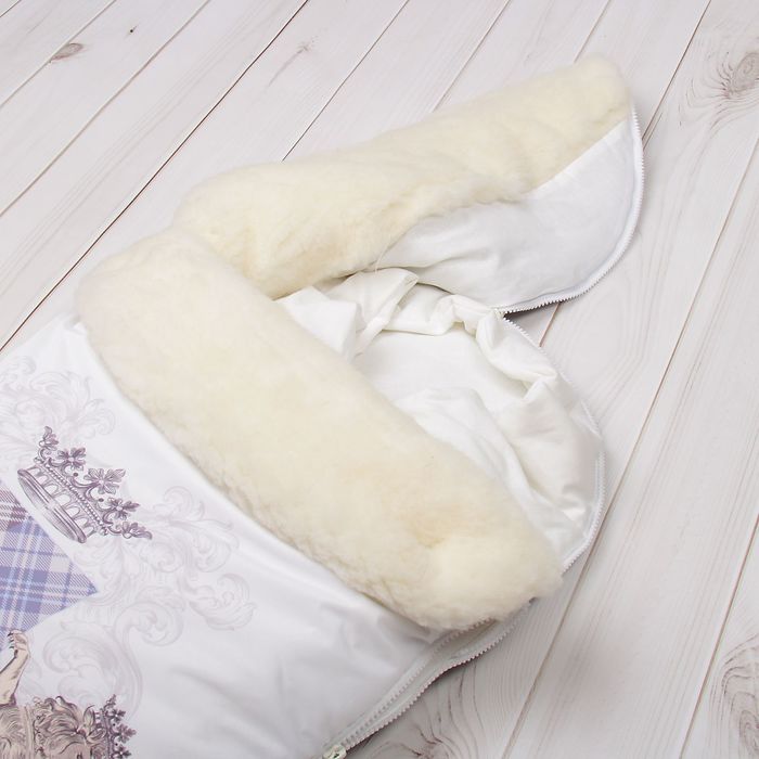 Конверт Зима Крошка Я "Королевский" рост 50-62 см (18-20), 0-3 мес