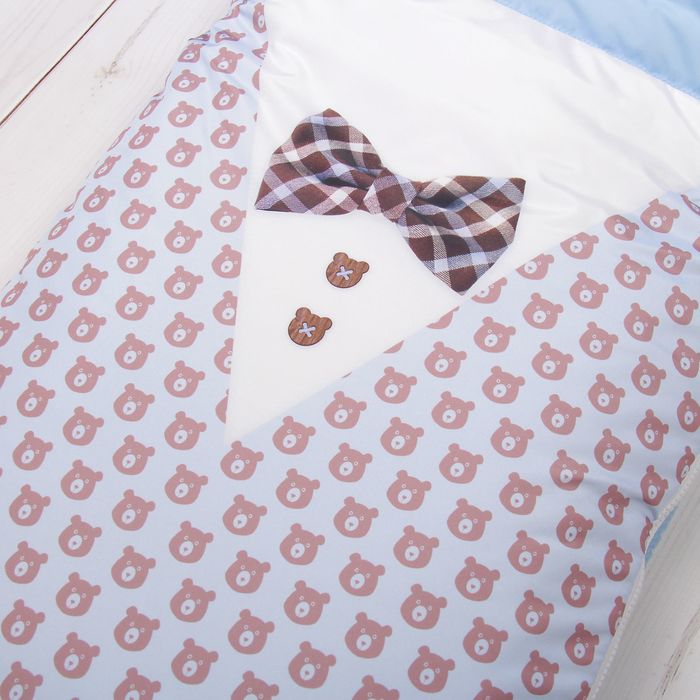 Конверт Зима Крошка Я "Джентльмен" рост 50-62 см (18-20), 0-3 мес