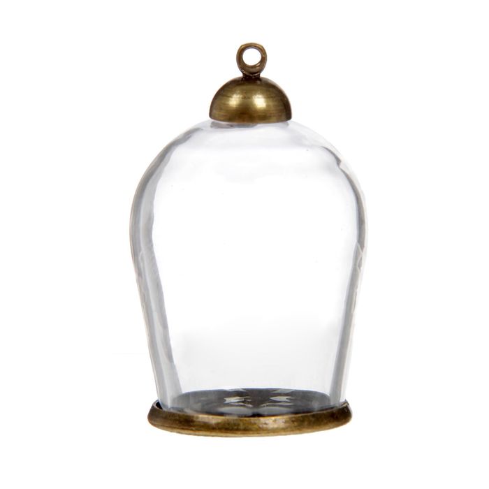 Декор для творчества стекло "Мини-колпак" 3х1,8 см