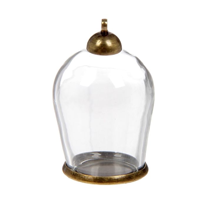 Декор для творчества стекло "Мини-колпак" 3х1,8 см