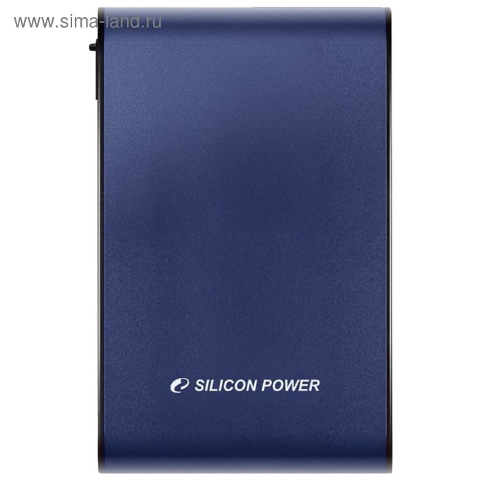 фото Внешний жесткий диск silicon power usb 3.0 1 тб a80 sp010тбphda80s3b armor 2.5", синий