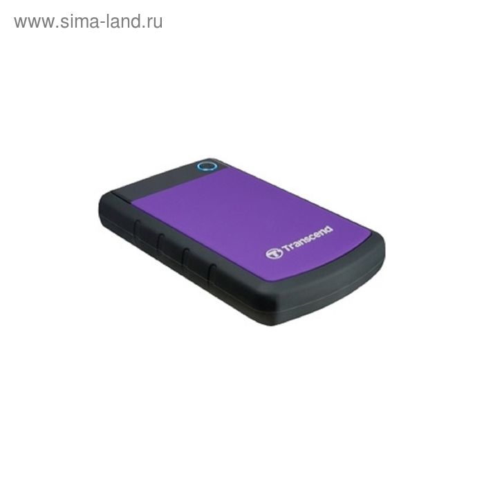 Внешний жесткий диск Transcend USB 3.0 2 Тб TS2TSJ25H3P StoreJet 25H3P 2.5, фиолетовый 2 5 дюймовый мобильный жесткий диск usb внешний жесткий диск 2 тб высокоскоростная передача hdd портативный жесткий диск