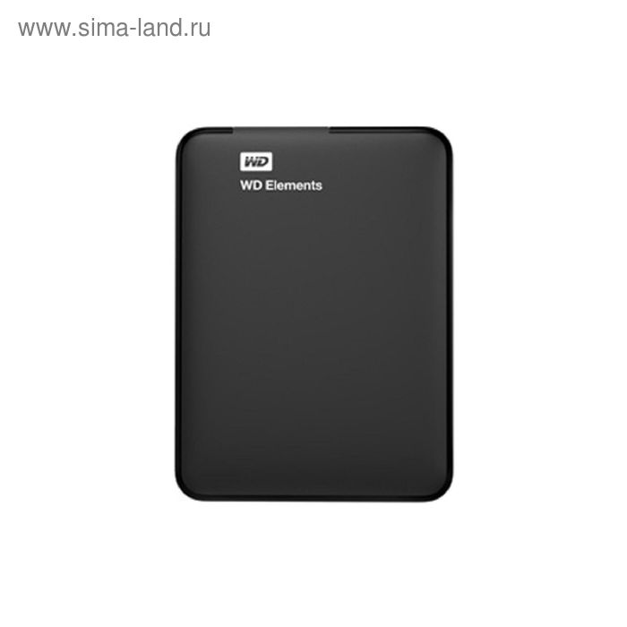 фото Внешний жесткий диск wd usb 3.0 500 гб wdbuzg5000abk-eesn elements portable 2.5", черный western digital