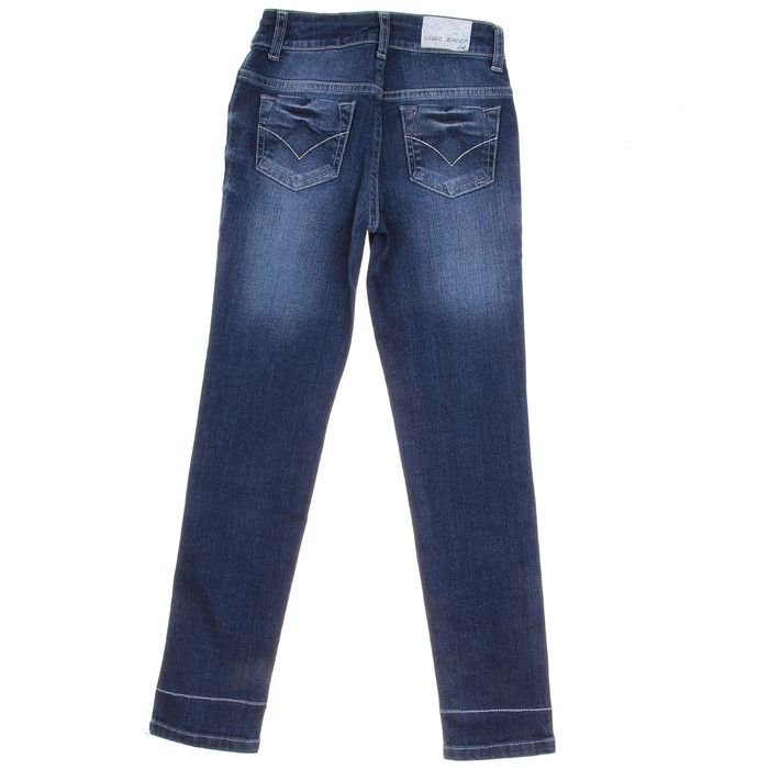 Джинсы для девочки, рост 164 см, цвет синий 4159 3570 К8