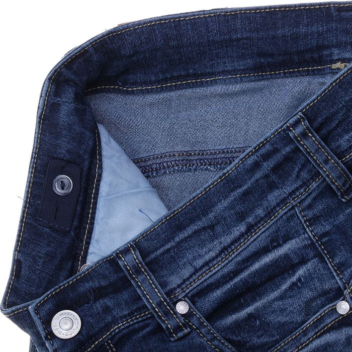 Джинсы для девочки, рост 164 см, цвет синий 4158 JL01